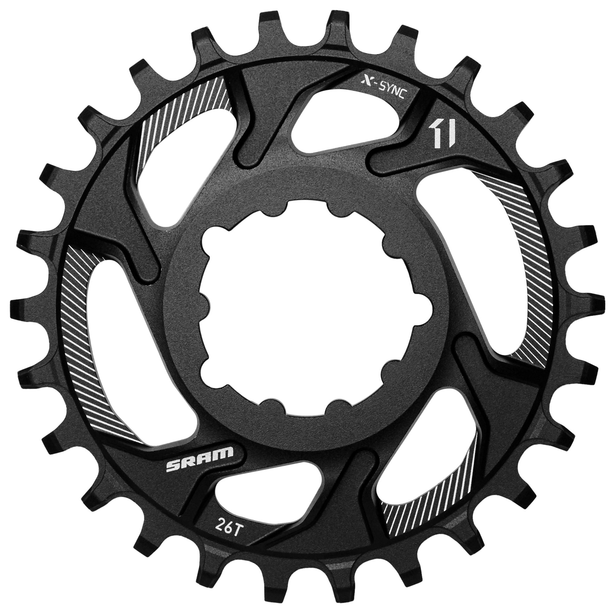 SRAM X-Sync plateau de chaîne Direct Mount 11 vitesses décalage 6mm noir