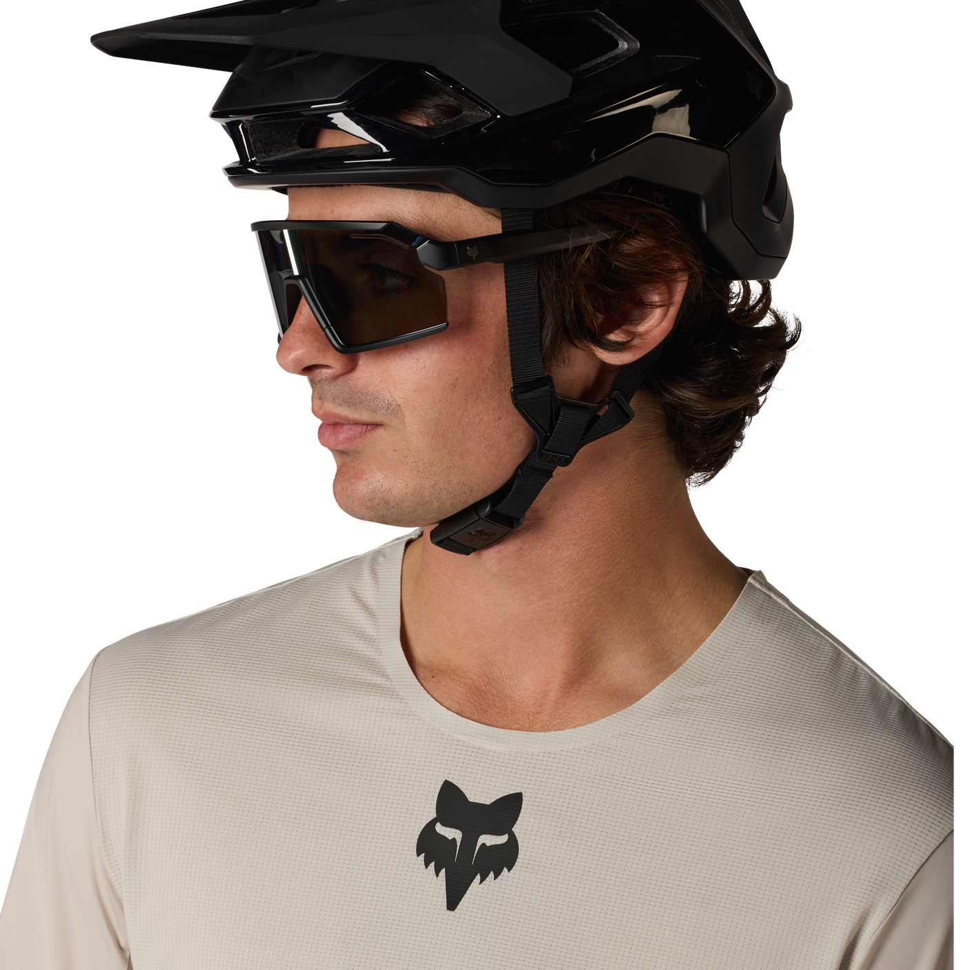Fox Flexair LS Maillot Craie