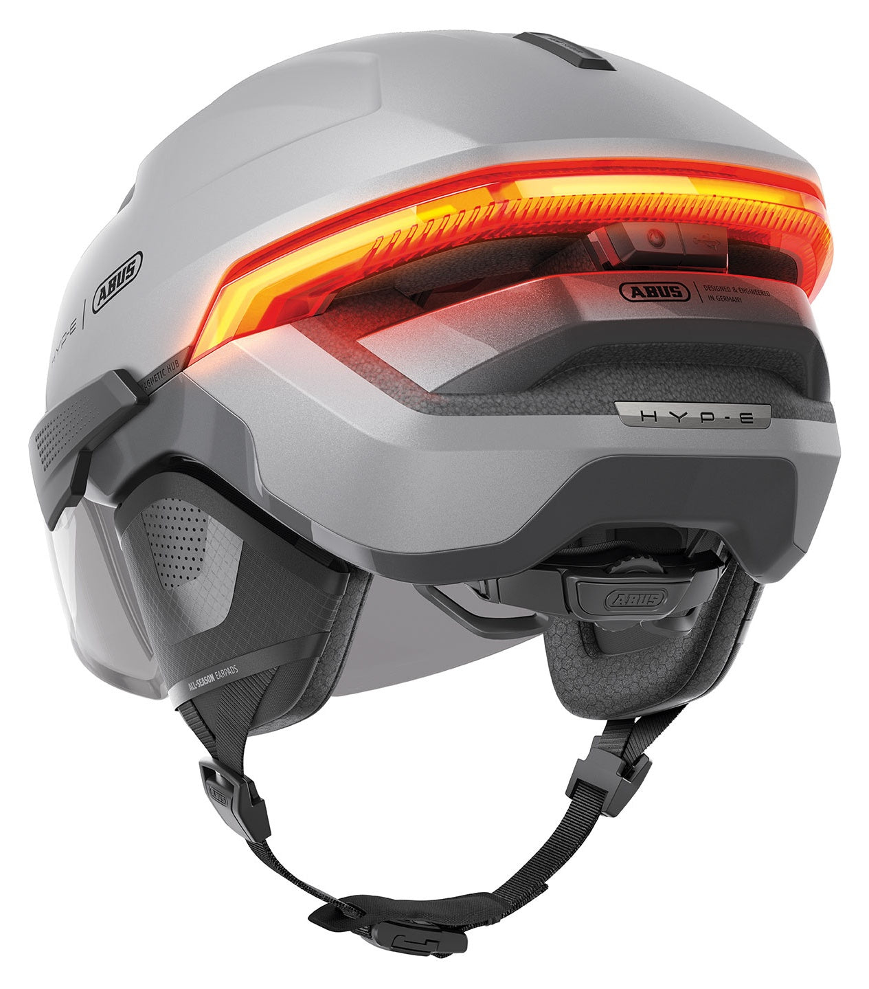 Abus HYP-E BL.ACE argent brillant
