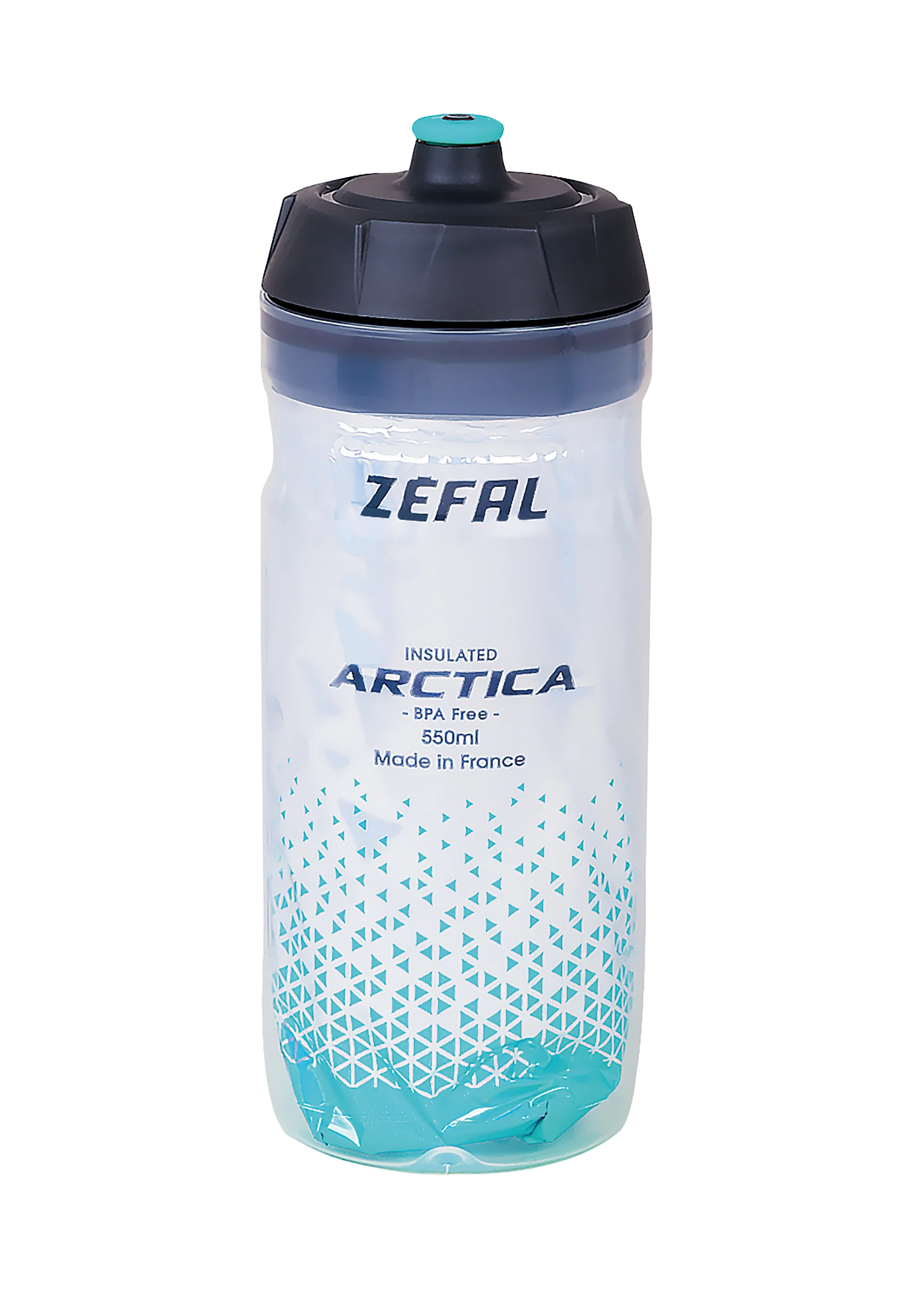 Zefal Arctica 55 Thermo-bidon 550ml argent/turquoise