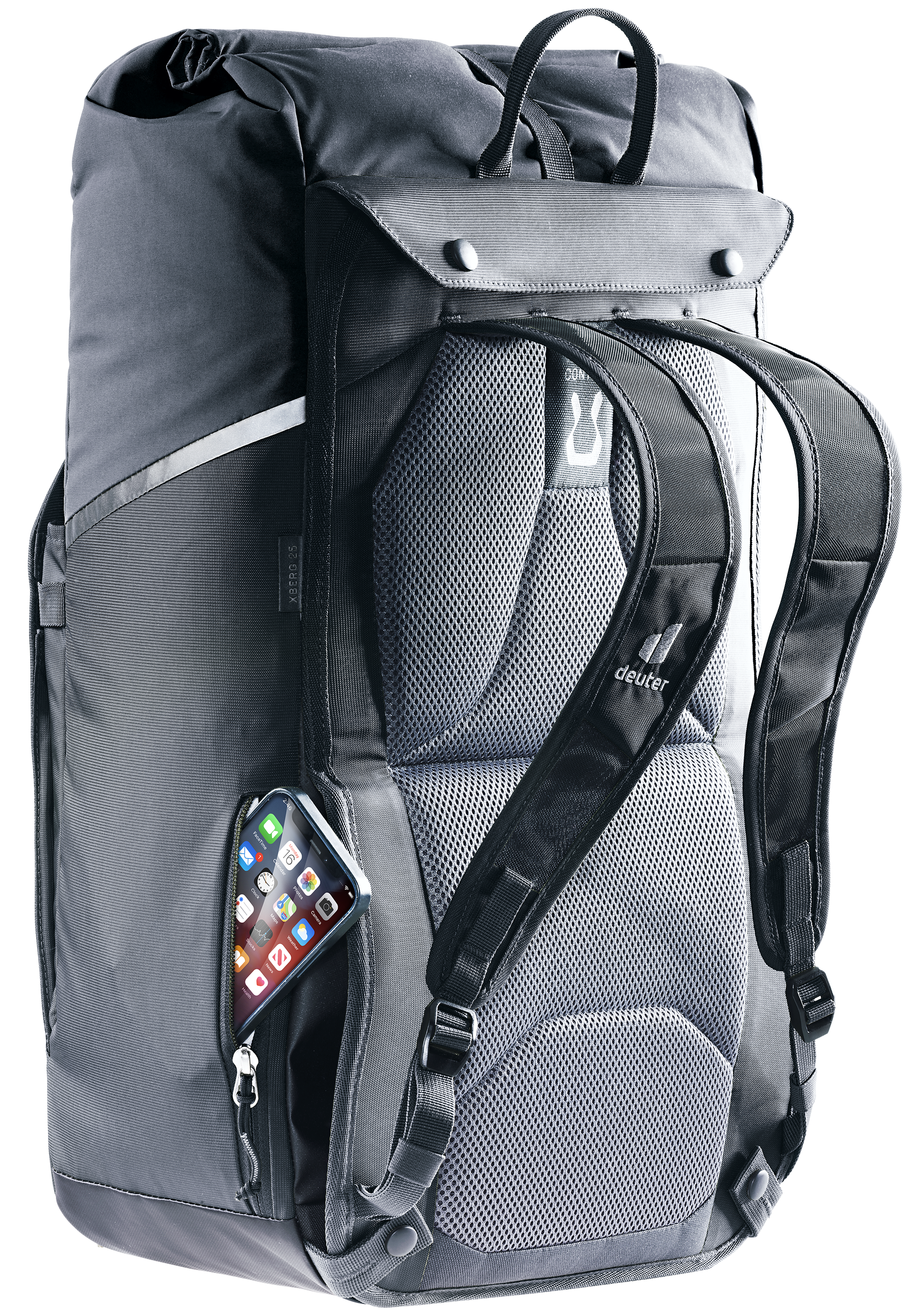 deuter Xberg 25 Sac à dos Sacoche de porte-bagages black
