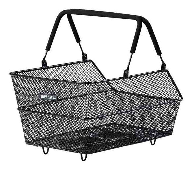 Panier sacoche Basil grand avec adaptateur MIK 2.0 inclus