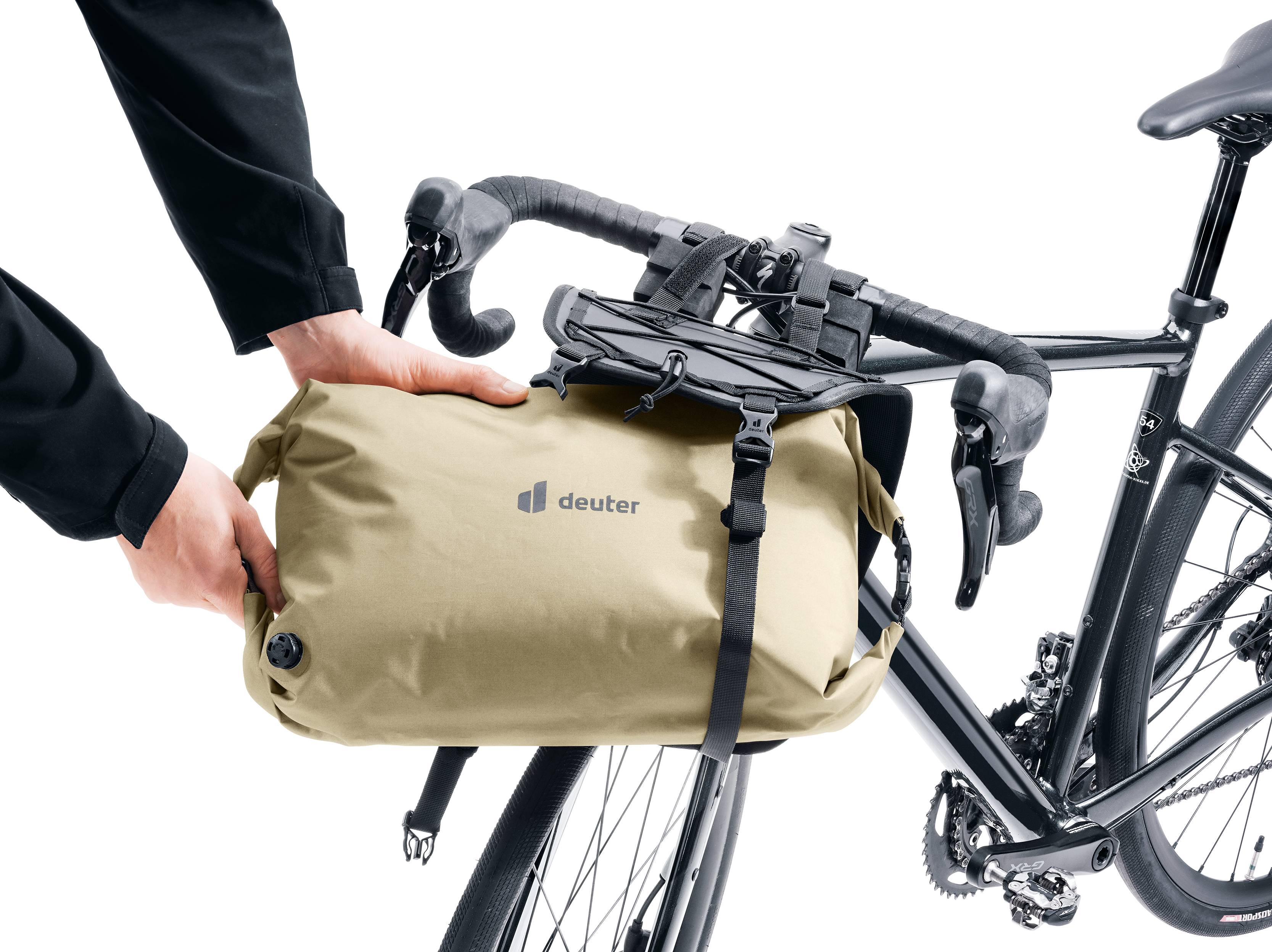 deuter Cabezon HB 14 sacoche de guidon beige/noir