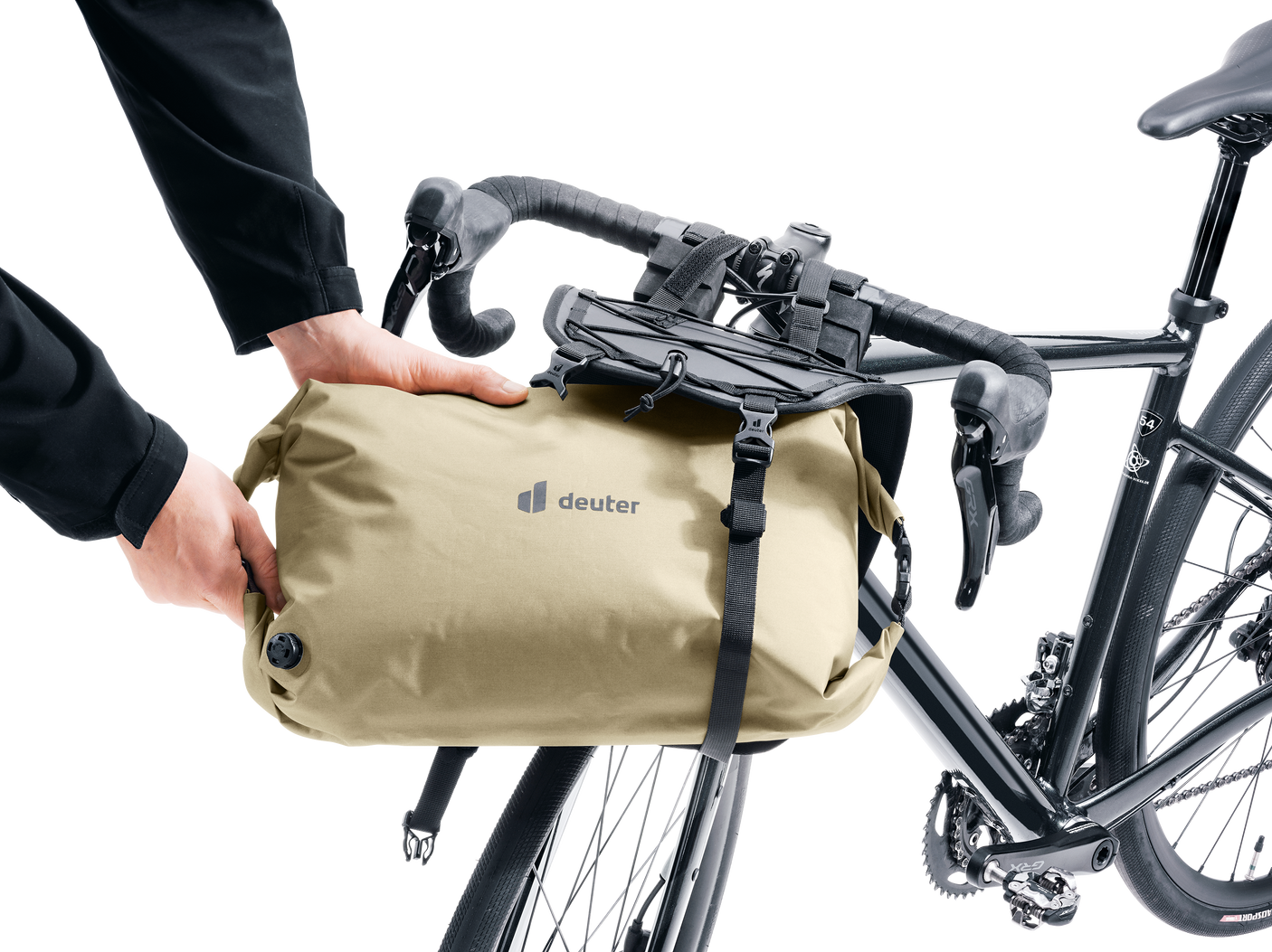 deuter Cabezon HB 14 sacoche de guidon beige/noir