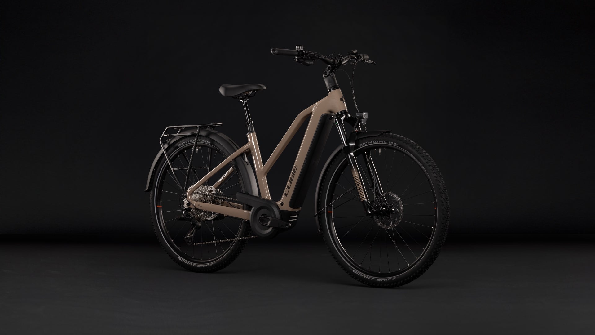 Cube Nuride Hybrid Pro 800 Trapèze cappuccino´n´black (2027)