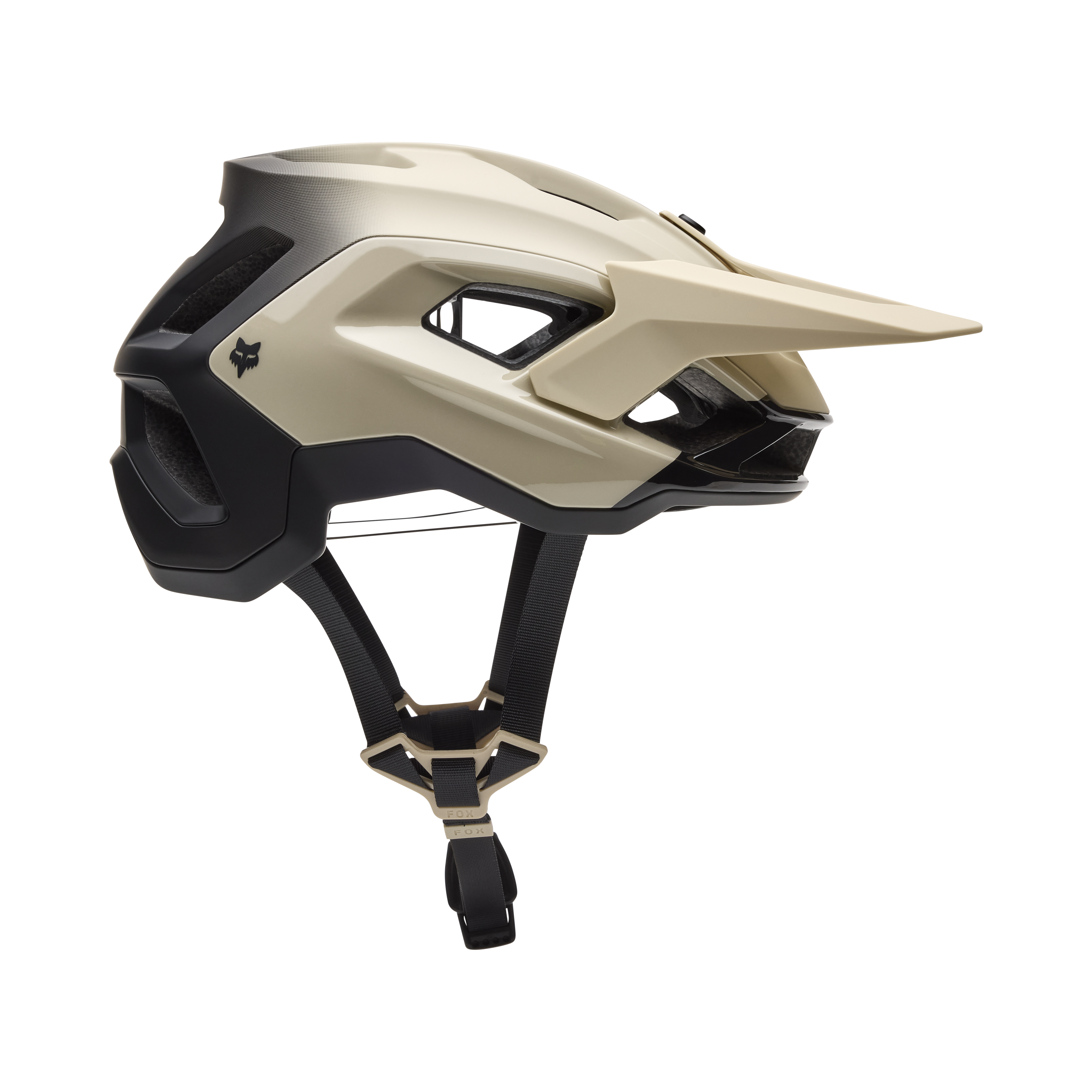 Casque VTT Fox Speedframe Pro Backfade Crème