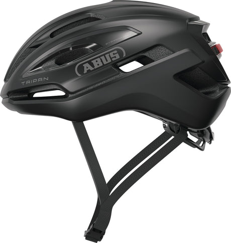 Abus TAIPAN LED Casque Gravel noir velours