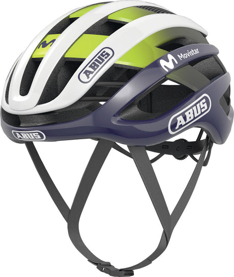 Casque ABUS Airbreaker Route Movistar Team