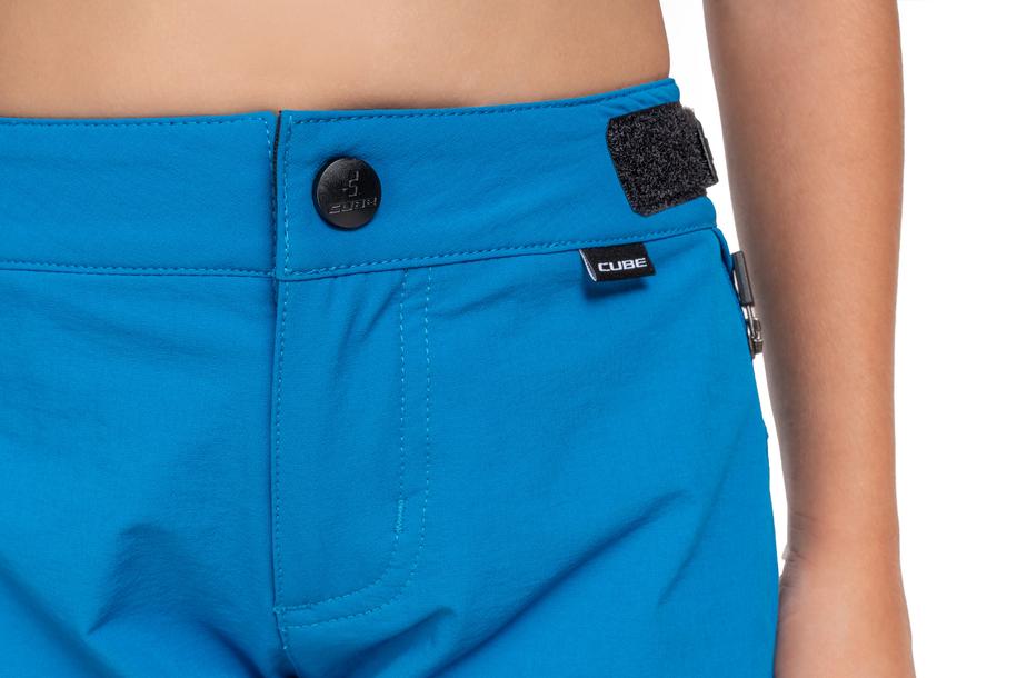 Cube VTT Baggy Short ROOKIE X bleu Actionteam