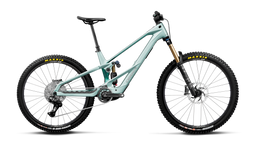 Orbea WILD LT M10 MULLET Smooth Silver (Mat) - Escape Green C. View (Brillant)