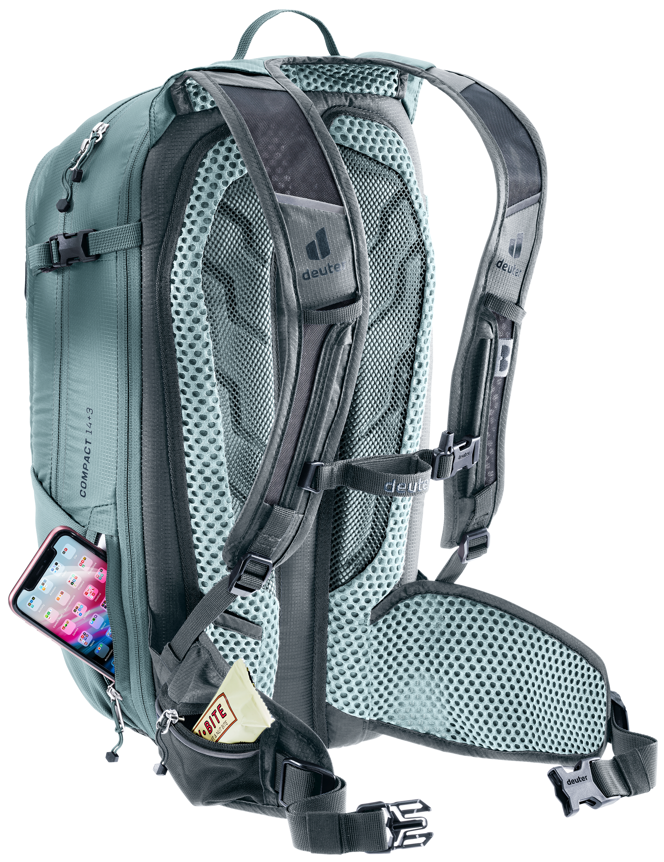 deuter Compact 14+3 sac à dos vélo graphite-shale
