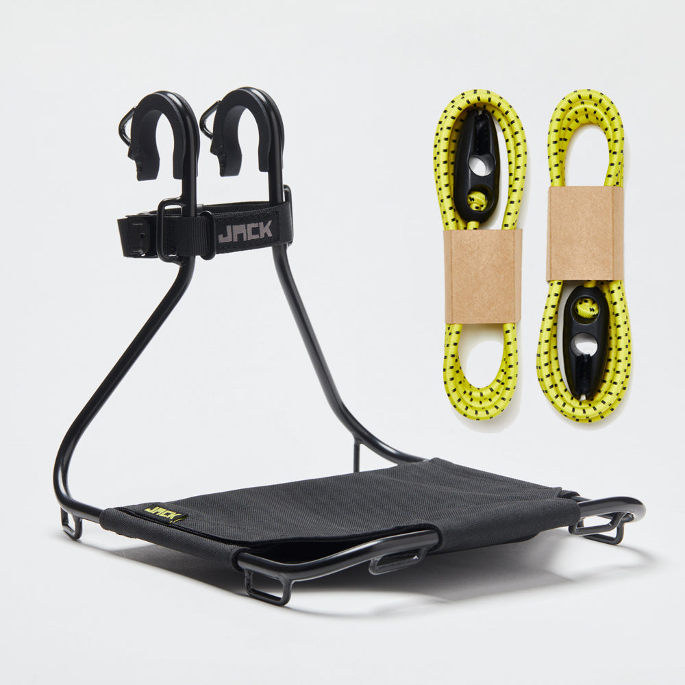 Jack the Bikerack Jack The Bike Rack Porte-bagages de guidon noir/jaune