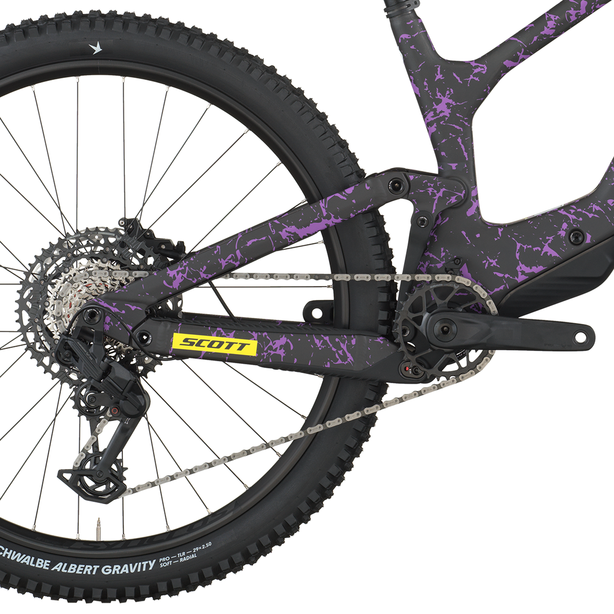 Scott Ransom 920 carbone noir/crackle violet