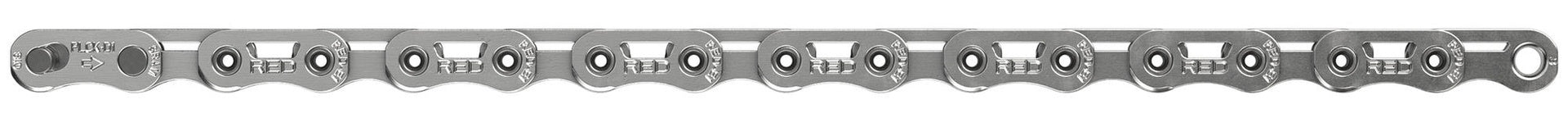 SRAM E1 Flattop chaîne avec PowerLock argenté