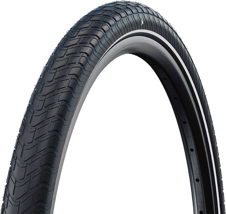 Schwalbe Motion Big Apple E-25 fil RaceGuard noir-réflecteur