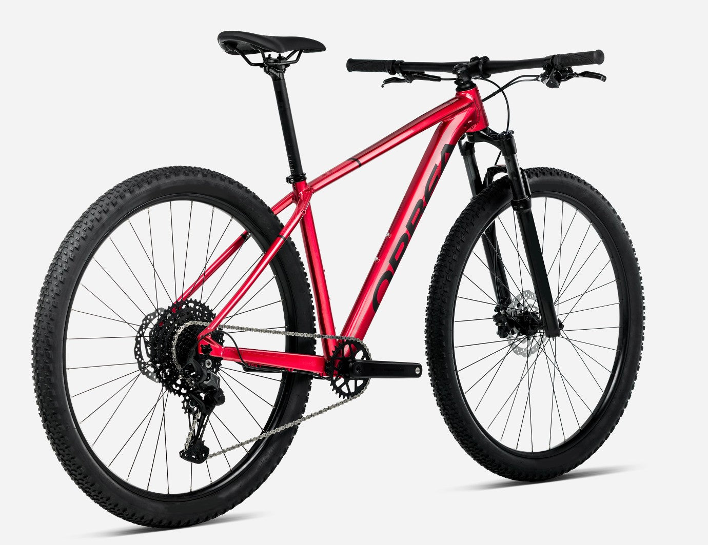 Orbea ONNA 27 50 Rouge Brûlant (Brillant) - Noir (Mat)