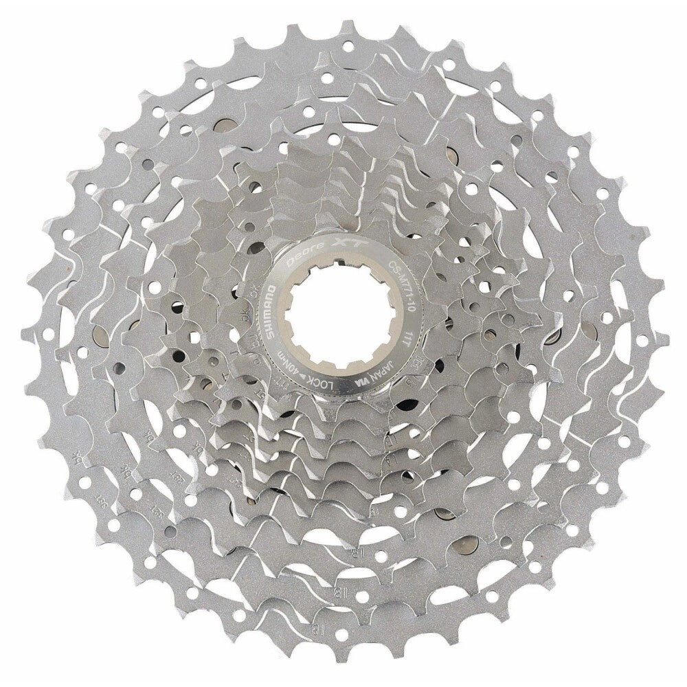 Shimano Deore XT CS-M771 cassette 10 vitesses argent
