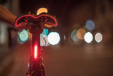 Knog Plus lampe de vélo StVZO LED rouge translucide