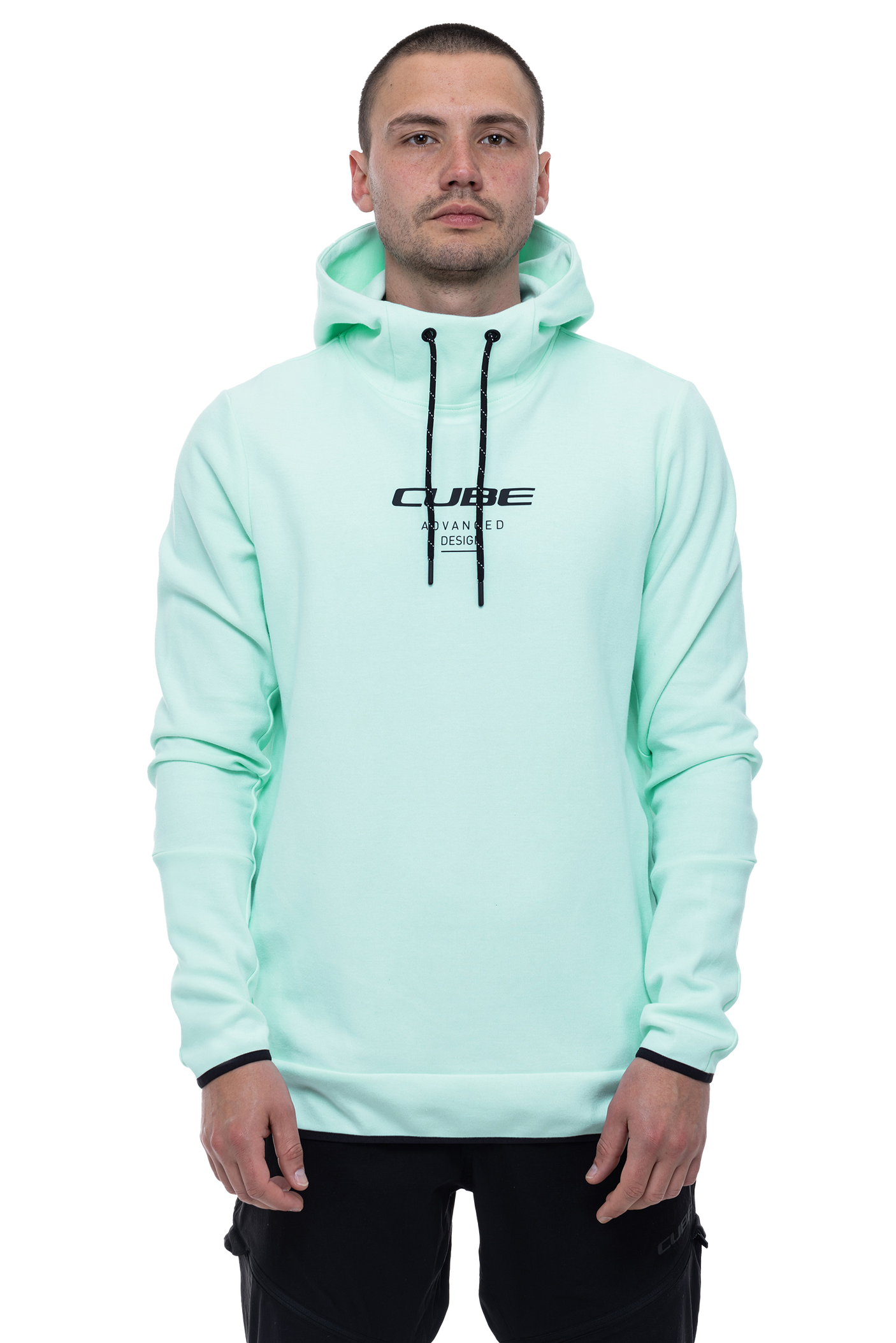 CUBE Sweat à capuche Advanced menthe