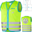 Wowow Crazy Monster gilet de sécurité enfant vert