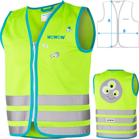 Wowow Crazy Monster gilet de sécurité enfant vert