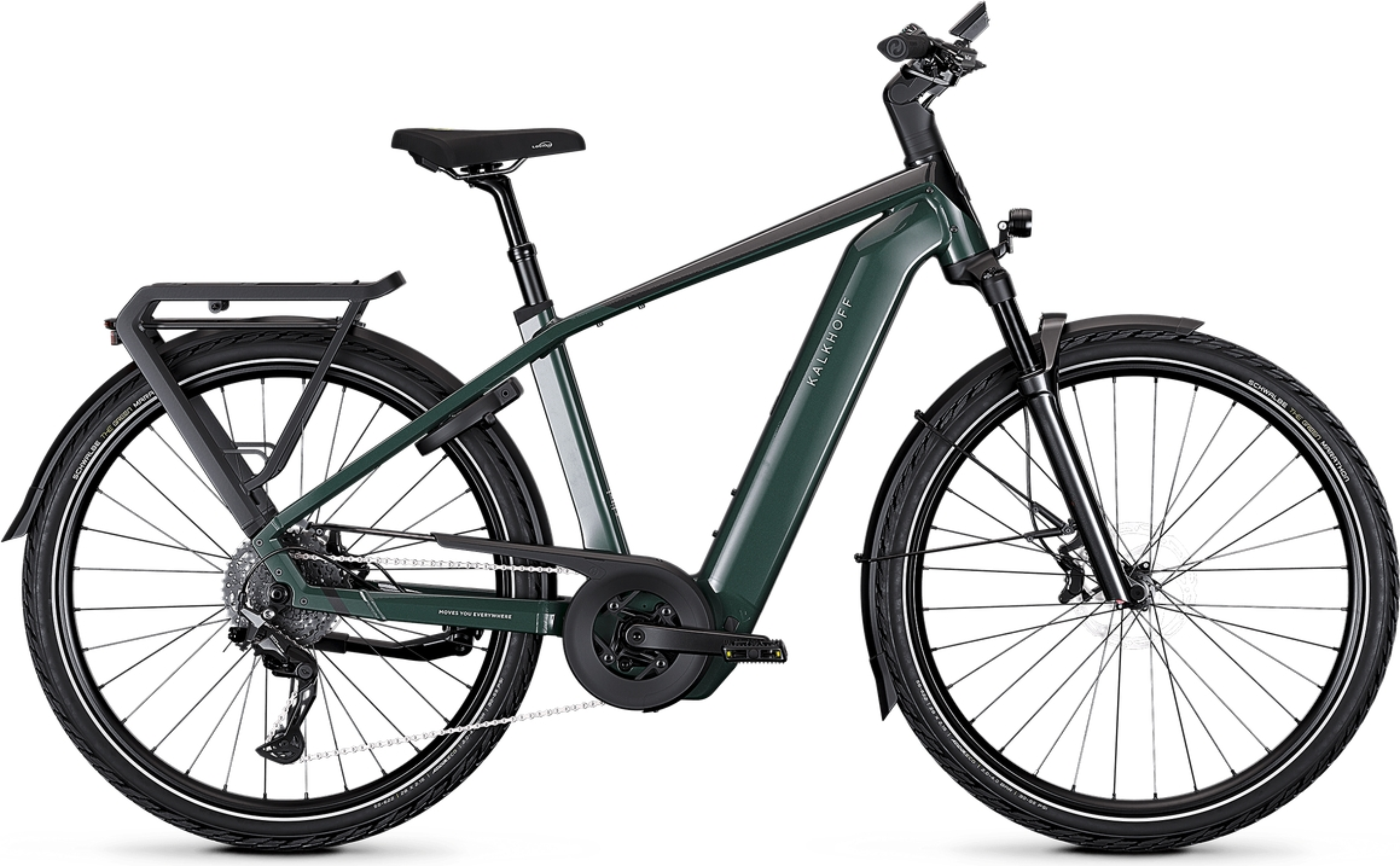 Kalkhoff ENDEAVOUR 5+ ADVANCE Diamant 800 techgreen / diamondblack brillant