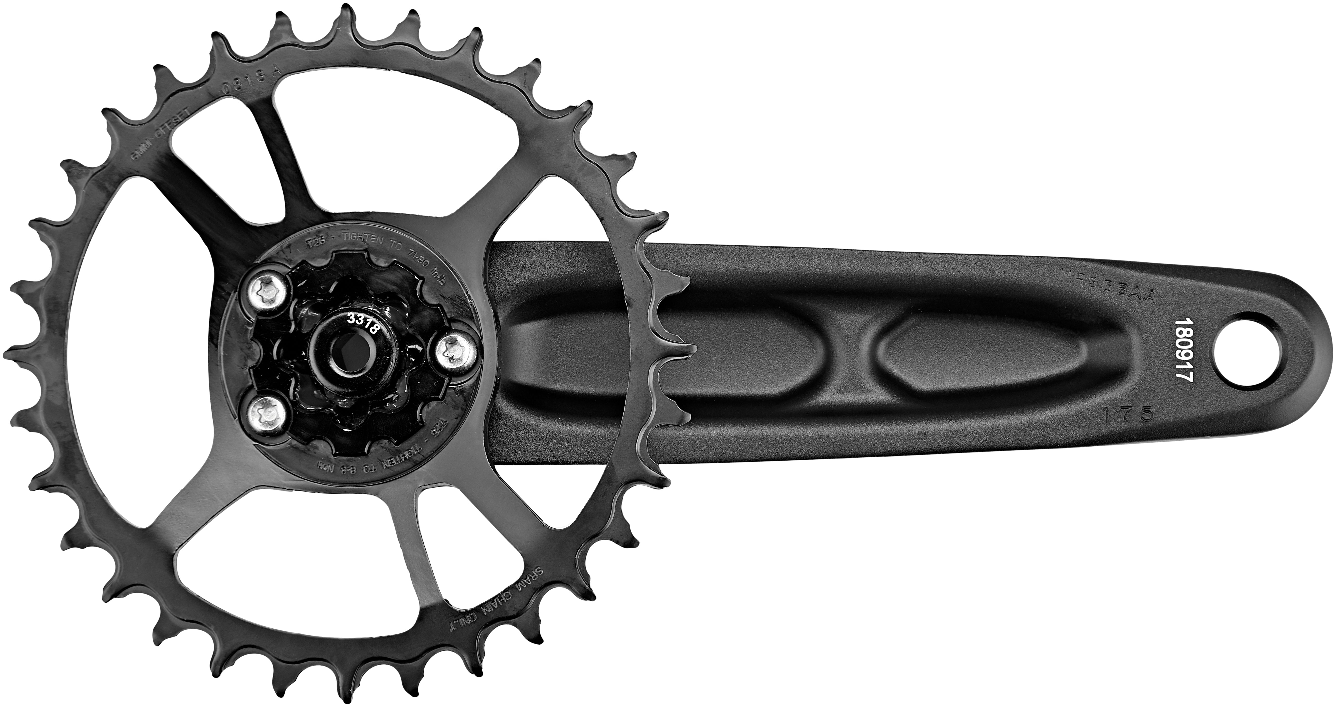 SRAM NX Eagle DUB pédalier DM X-SYNC 32 dents 12 vitesses noir