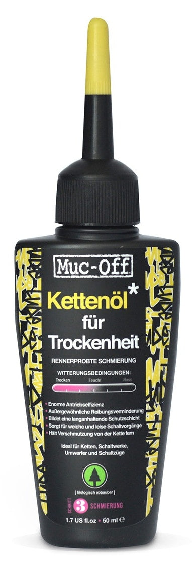 Muc-Off Dry Lube lubrifiant pour chaîne 50ml