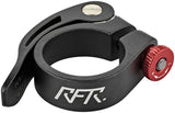 Collier de selle RFR avec dégagement rapide 34,9 mm noir et rouge