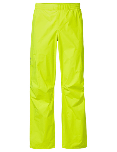 VAUDE Drop Pants II Homme, jaune fluo