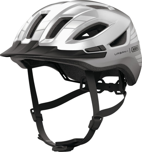 Abus URBAN-I 4.0 Casque urbain signal argent