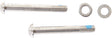 Vis de fixation SRAM pour adaptateur Flat Mount 42mm inox 2 pièces
