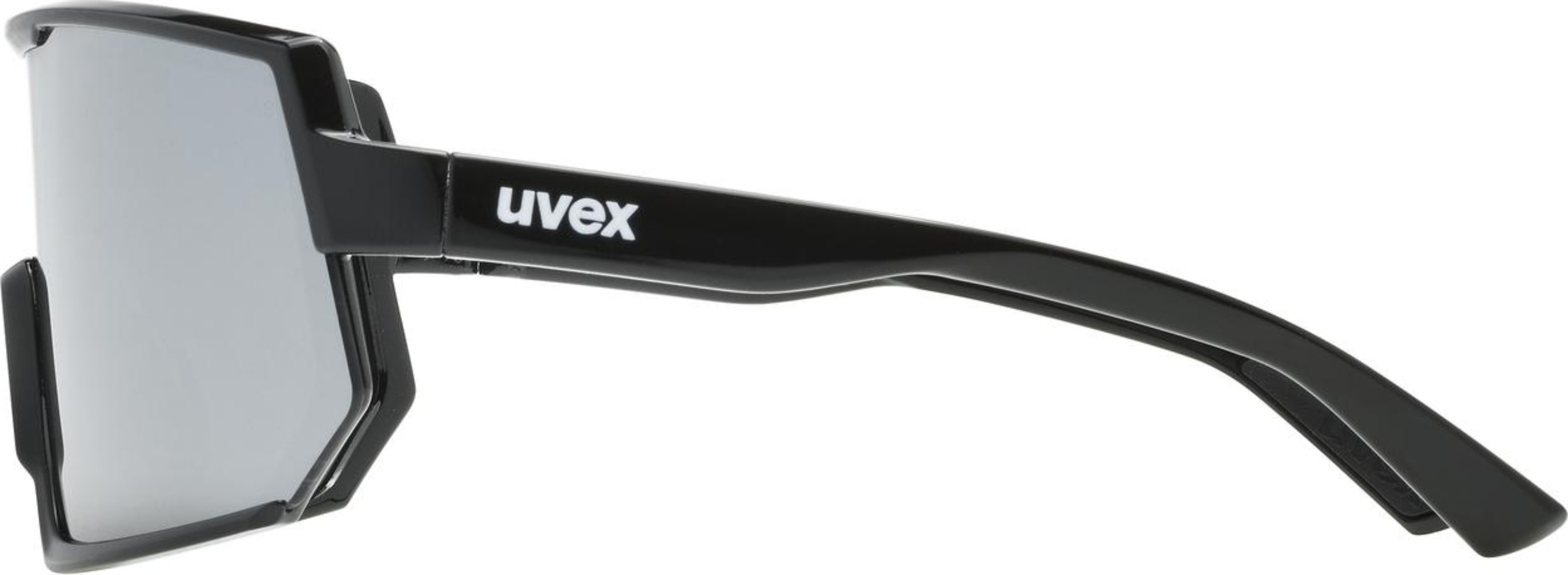 uvex Sportstyle 235 Lunettes de vélo Noir / Miroir Argent
