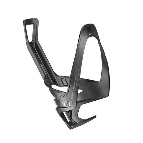 Porte-bidon Elite Rocko Carbon noir mat/graphique noire