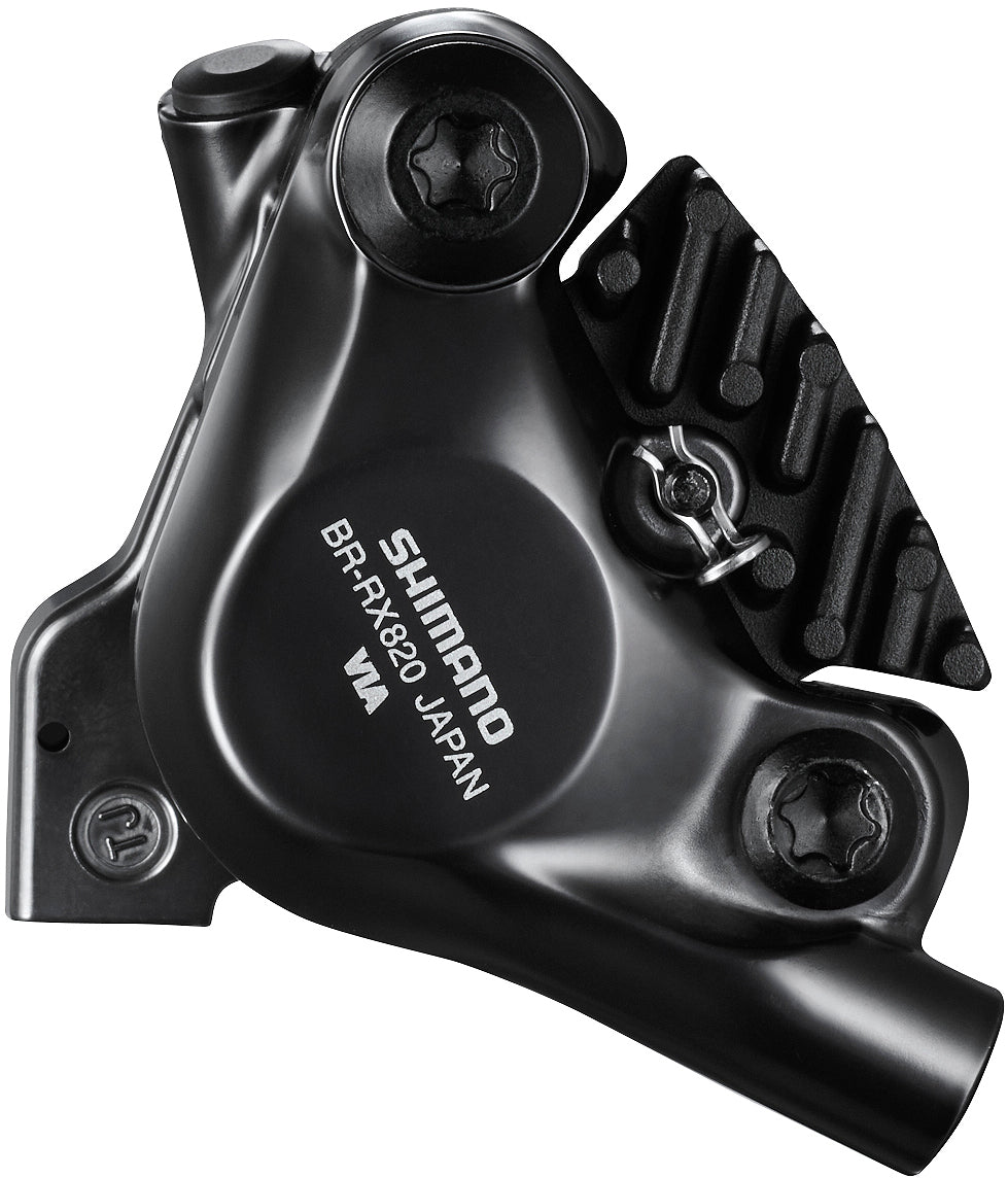 Shimano GRX ST-RX820-LA/BR-RX820 Set de freins à disque avant Flat Mount pour tige de selle Vario gris/noir