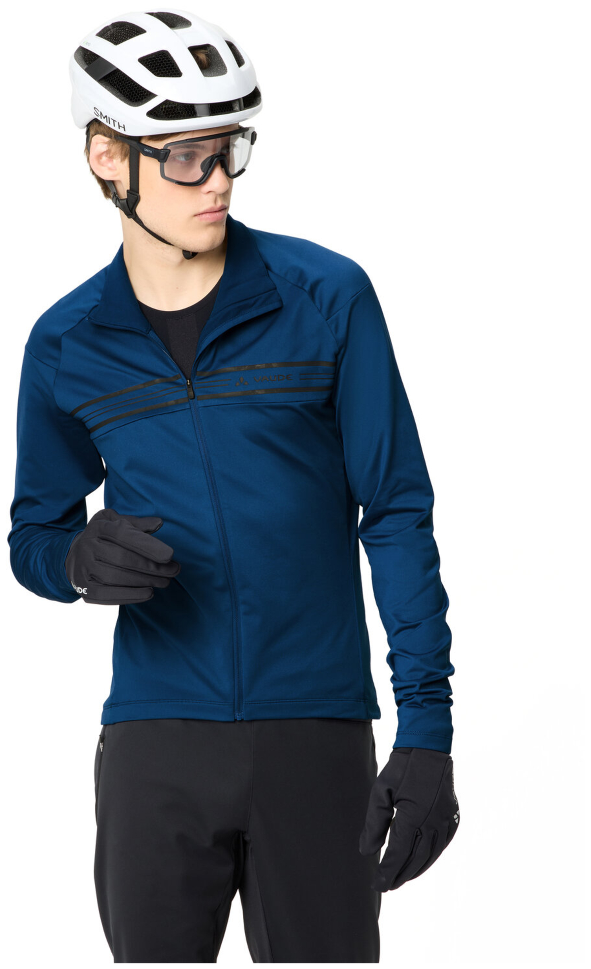 VAUDE Homme Posta LS Tricot II bleu everest