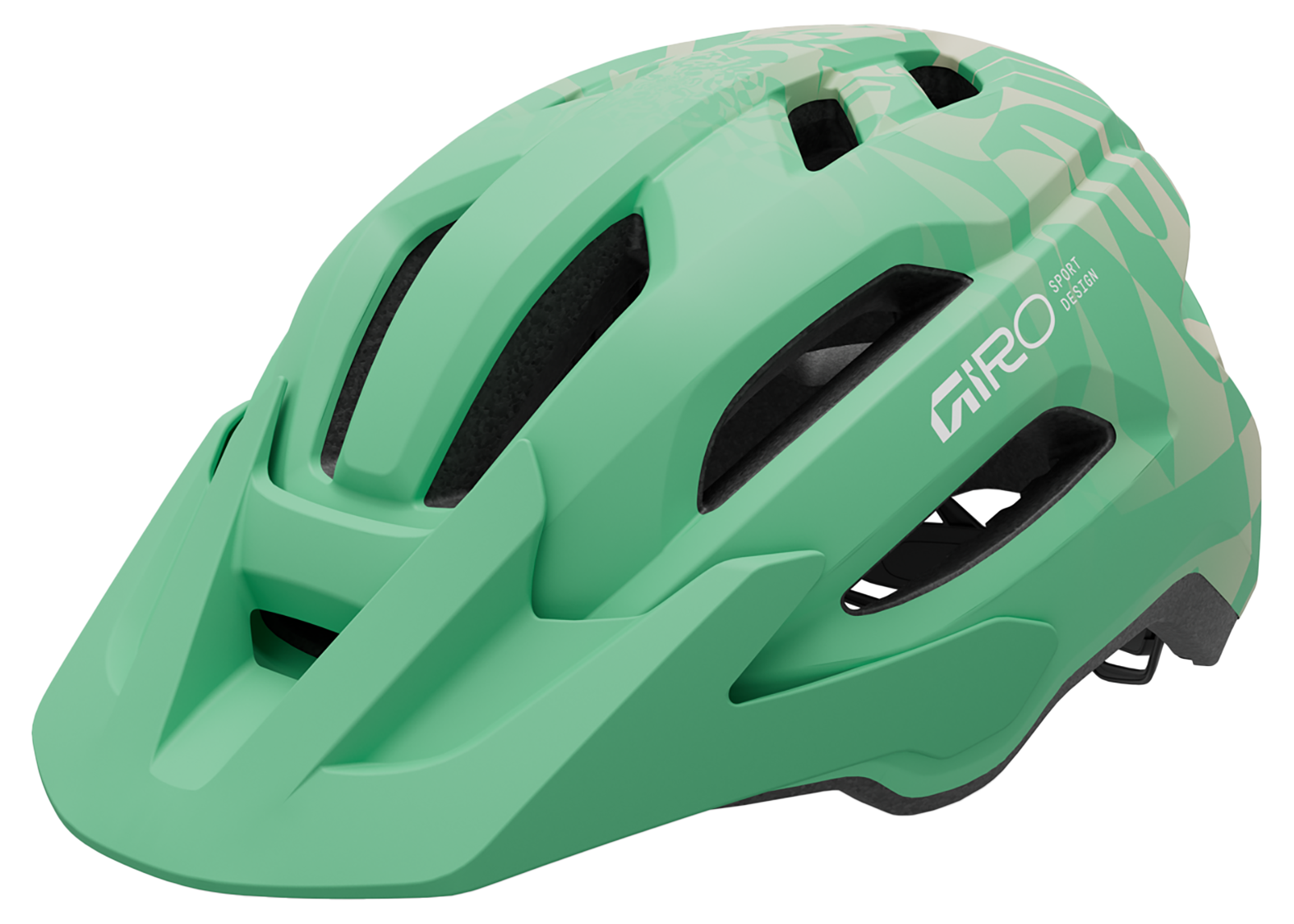 Giro Fixture Mips II Y Casque junior mat vert rush