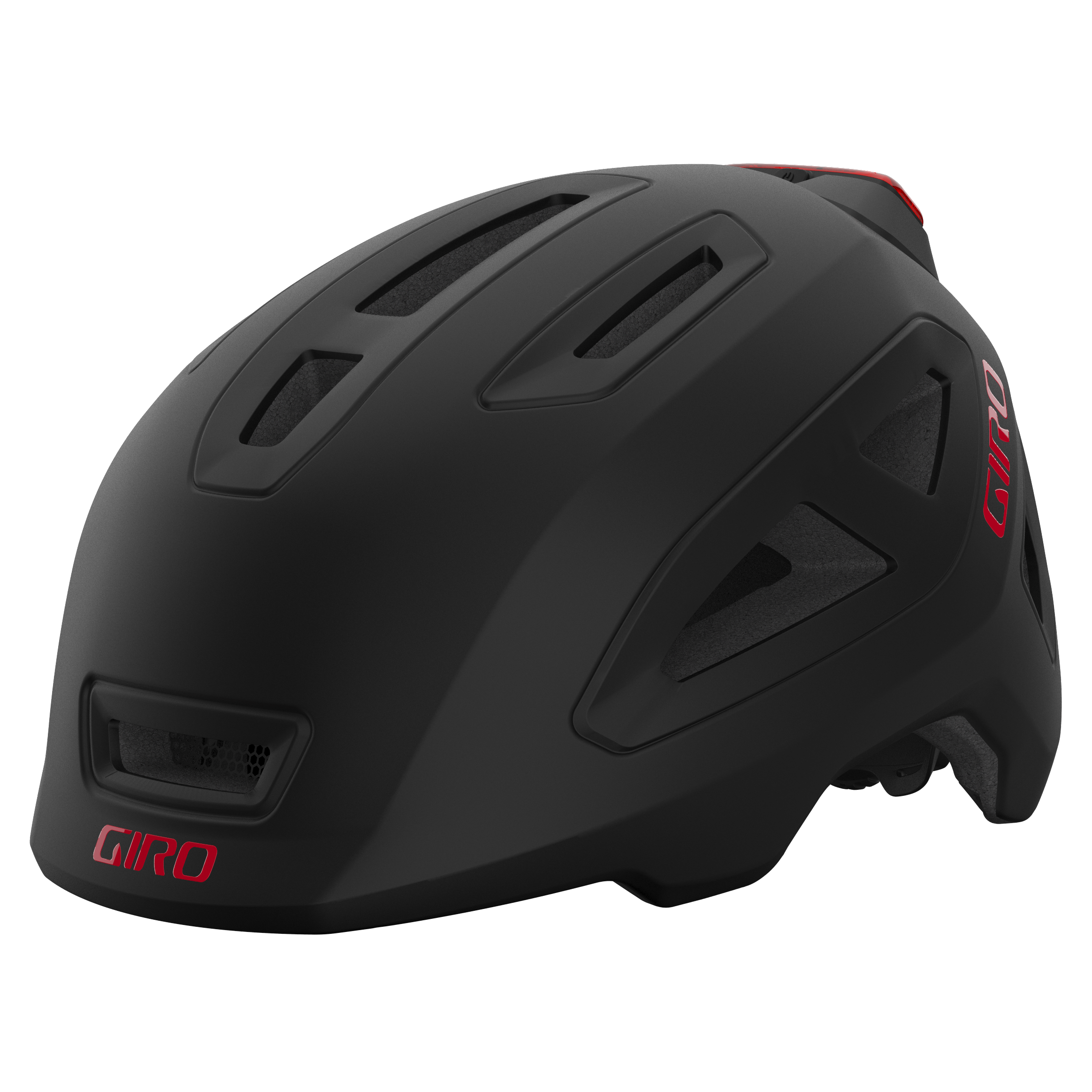 Casque Giro Scamp II mat noir/rouge