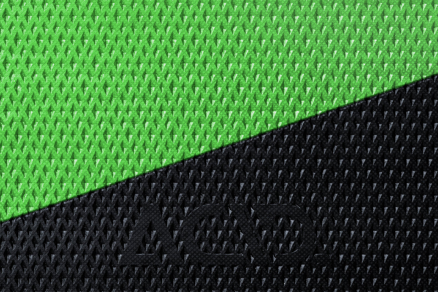 Guidon ACID CC 3.5 noir et vert néon