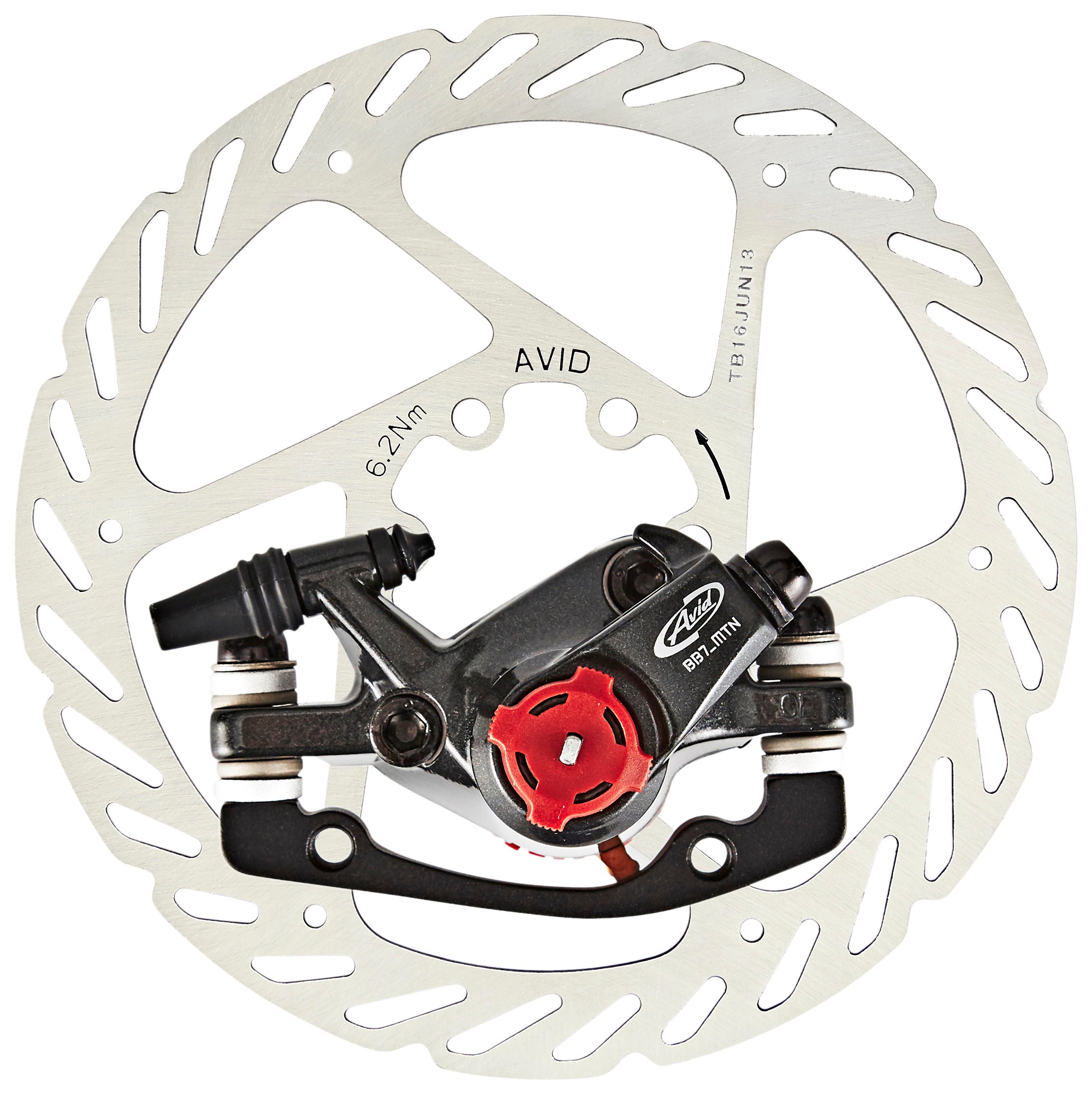 Avid Bearing 7 frein à disque avant/arrière argent/noir