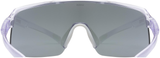 uvex Dyrt Lunettes de vélo Transparent / Miroir Rouge