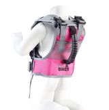 gilet d'apprentissage vélo little Biker Pinky