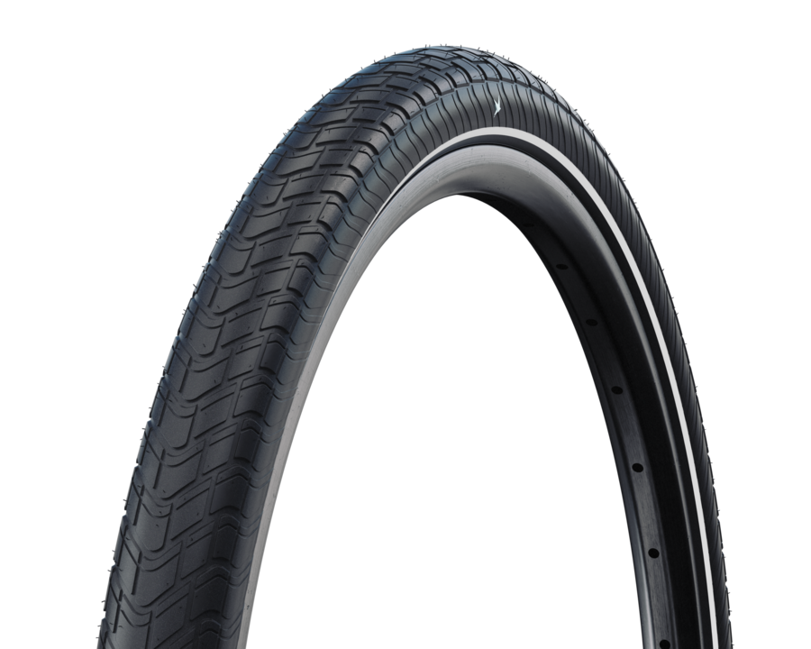 Schwalbe MOTION BIG APPLE RaceGuard E-25 Fil RaceGuard 50-559 noir-réfléchissant