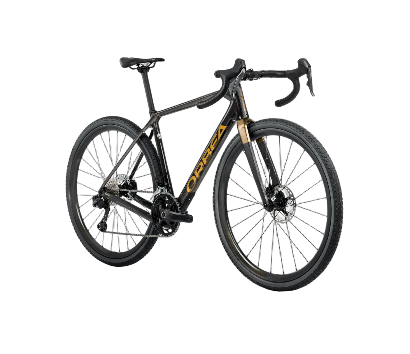 Orbea TERRA M20TEAM Cosmic Carbon View - Vert Olive Métallique Brillant (2025)