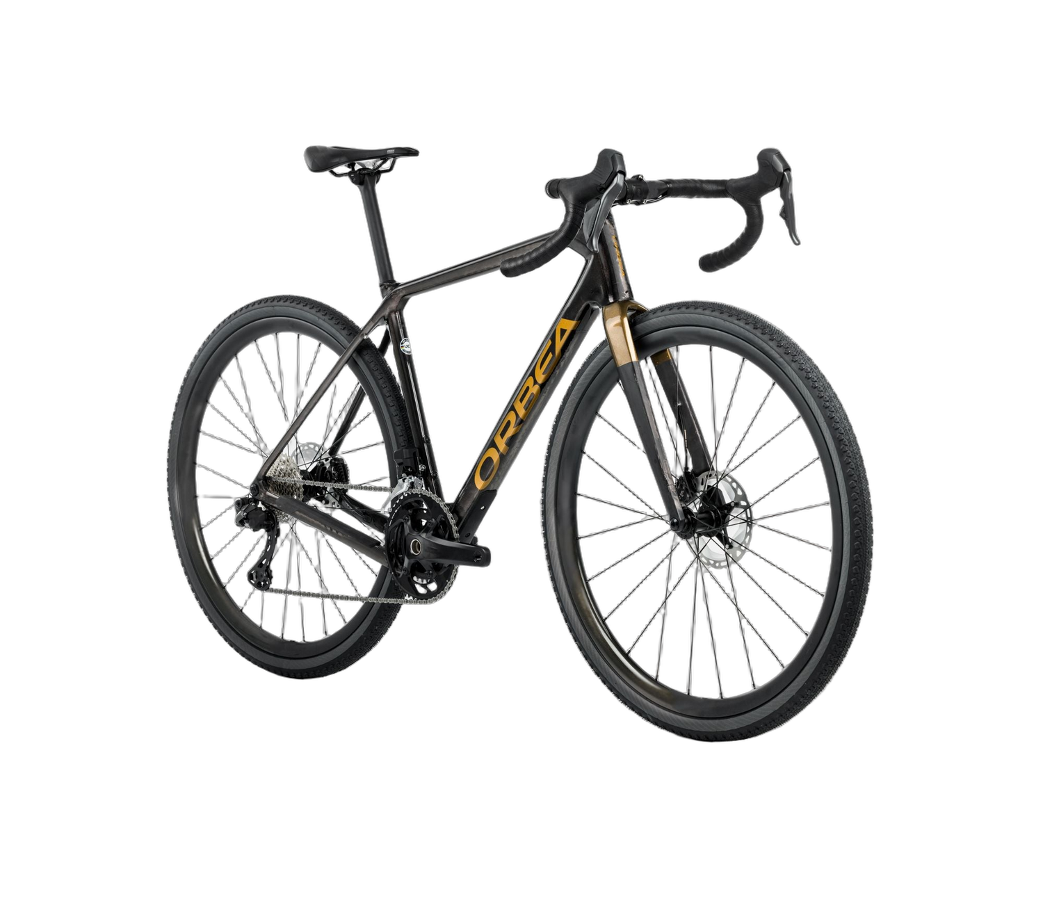 Orbea TERRA M20TEAM Cosmic Carbon View - Vert Olive Métallique Brillant (2025)