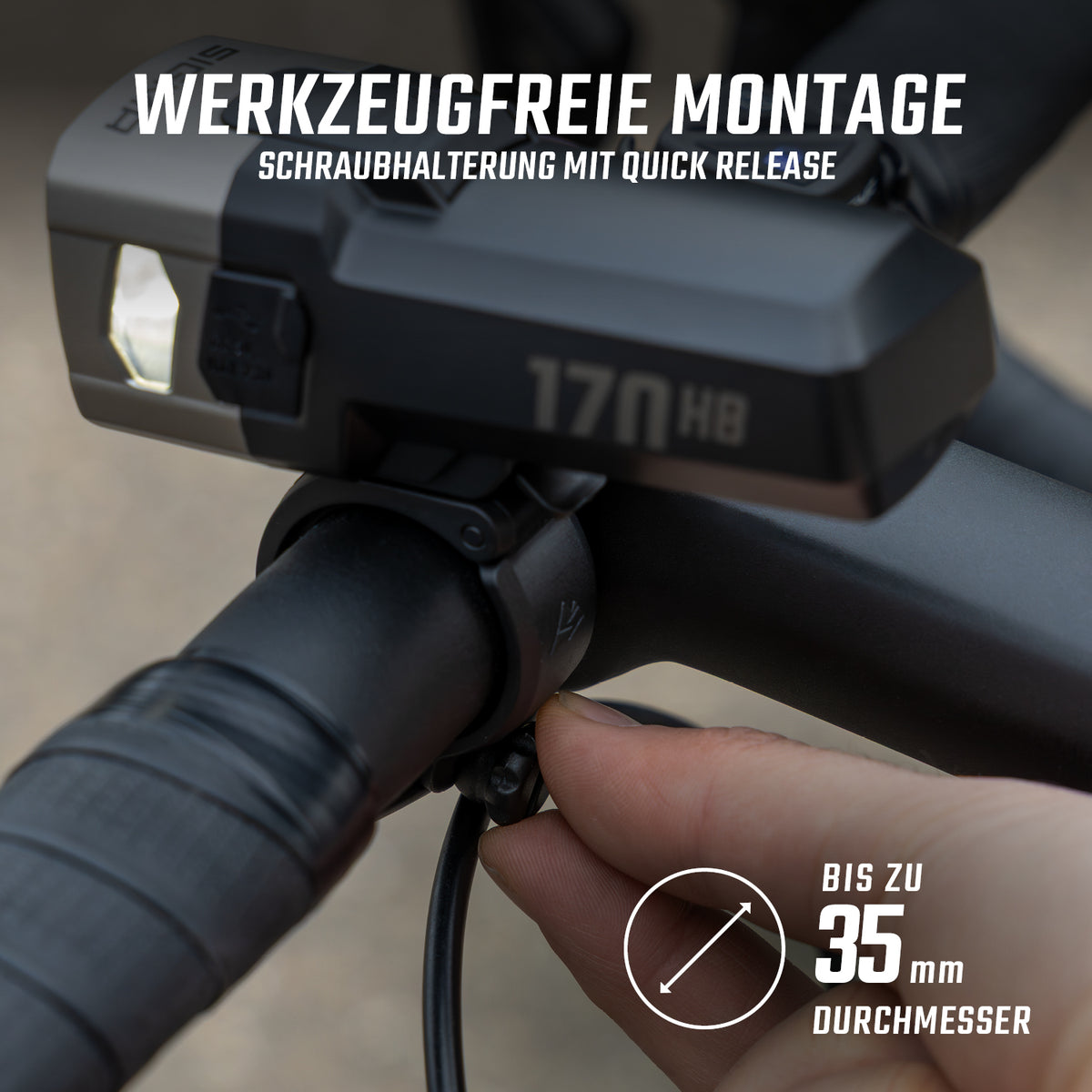 Sigma AURA 170 HB LINK Éclairage avant