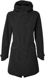 Basil Mosse parka de pluie femme noir
