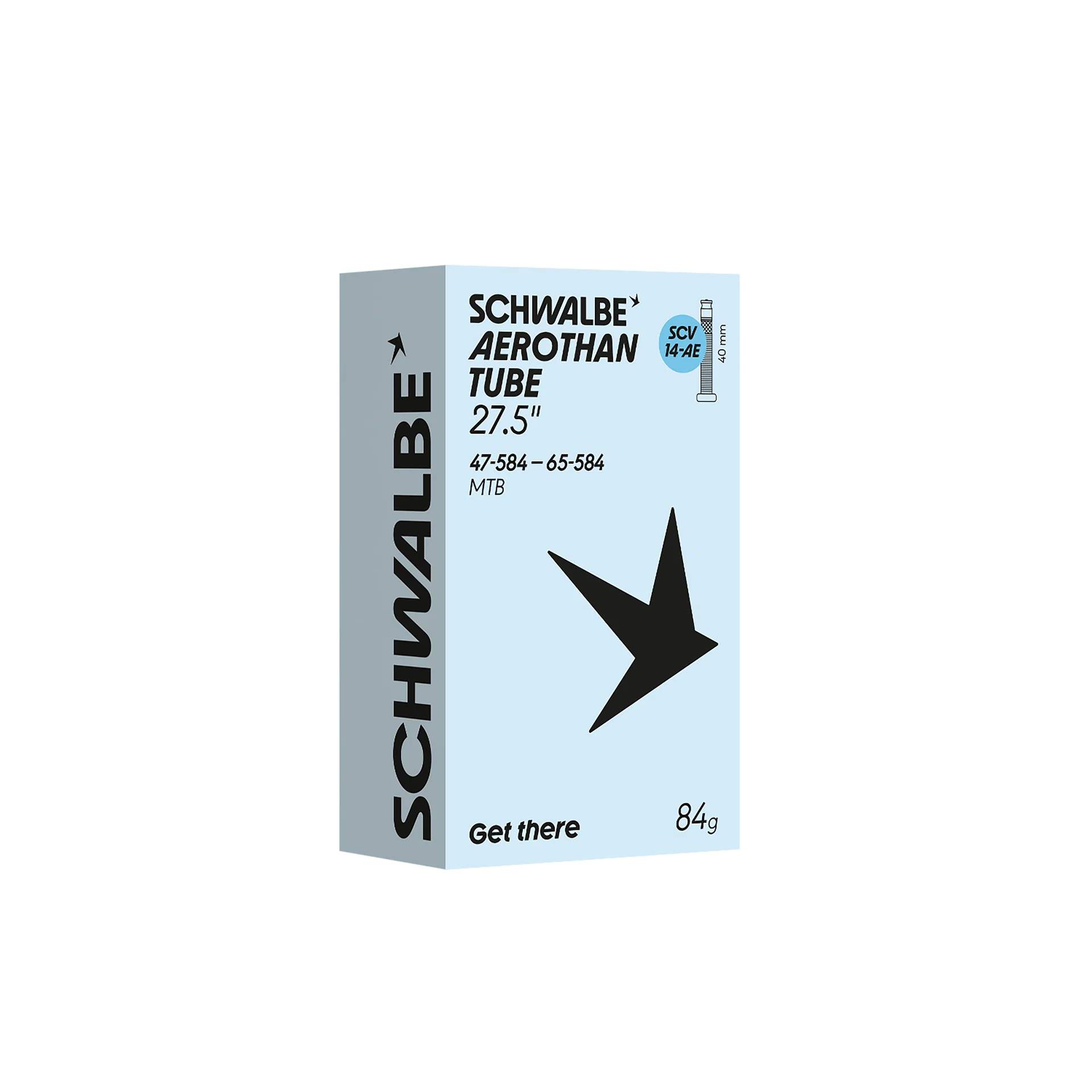 Schwalbe SCV 14-AE AEROTHAN Chambre à air TPU 47/65-584