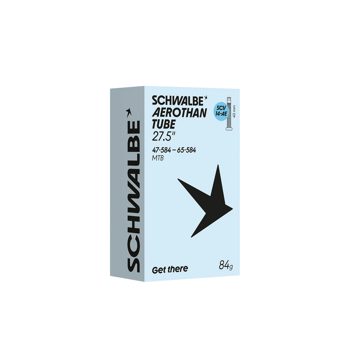 Schwalbe SCV 14-AE AEROTHAN Chambre à air TPU 47/65-584