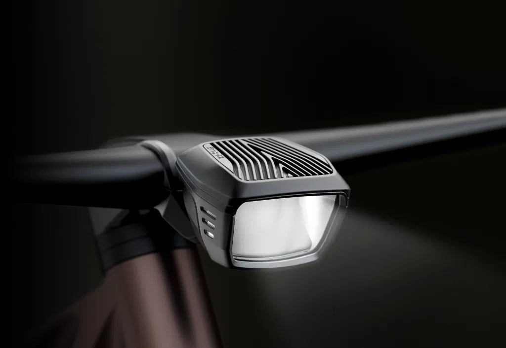 Busch + Müller BRIQ-XL E Phare pour vélo électrique E-25 150 Lux avec éclairage d'angle
